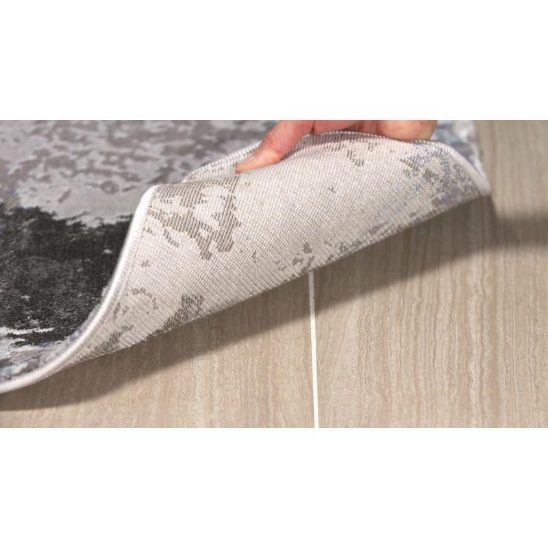 Craft CFT820 Loomed Indoor Runner Rug - Grey/Orange - 2'3"x12' - Safavieh