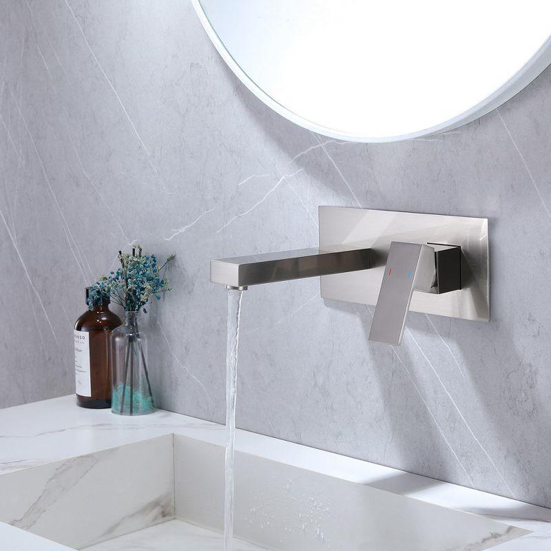 Wall Mounted Optional Single-handle Bathroom Faucet