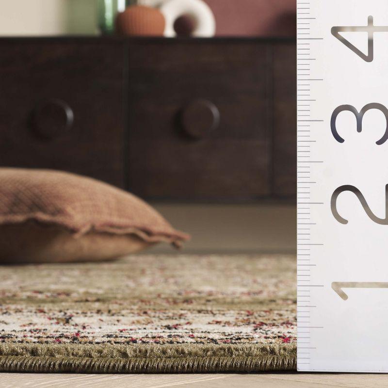Lyndhurst LNH219 Power Loomed Area Rug - Sage/Ivory - 9'x12' - Safavieh