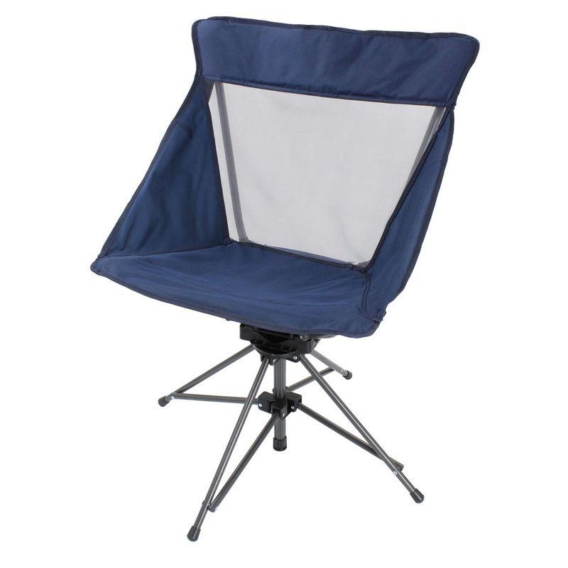 Zenithen Folding Backpack Outdoor Chair, Dark Blue