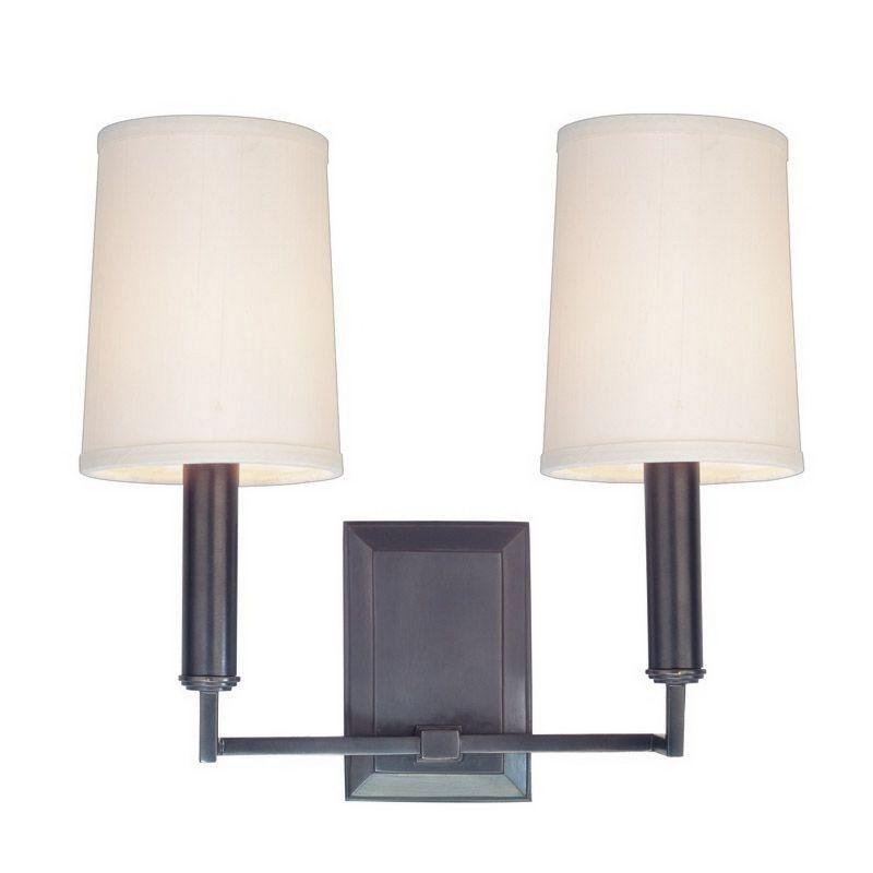 Charlie Double Sconce - Dark Bronze