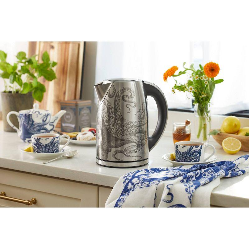 Cuisinart Caskata PerfecTemp 1.7-Liter Cordless Programmable Electric Tea Kettle with Stay Cool Non-Slip Handle