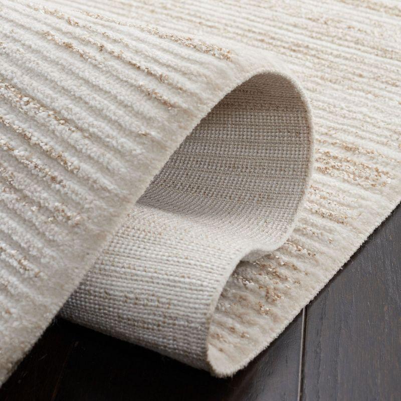 Whisper WHS584 Power Loomed Runner Rug - Ivory/Beige - 2'2"x8' - Safavieh.