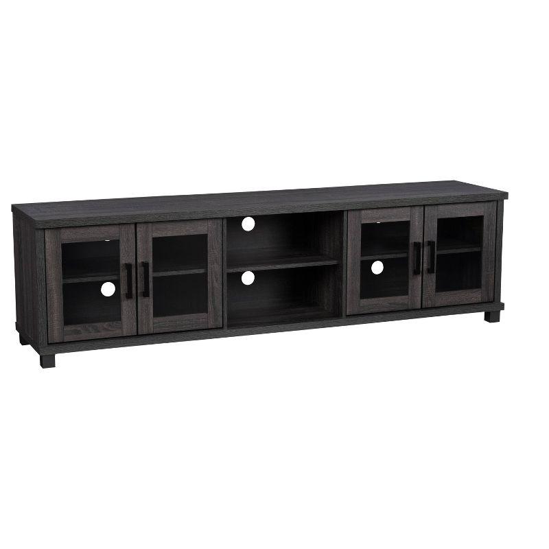 Fremont TV Stand for TVs up to 95" with Glass Cabinets - CorLiving