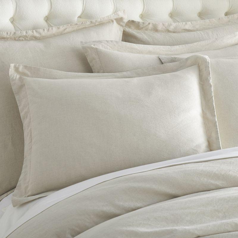 Washed Linen King Duvet Cover - Natural - Levtex Home