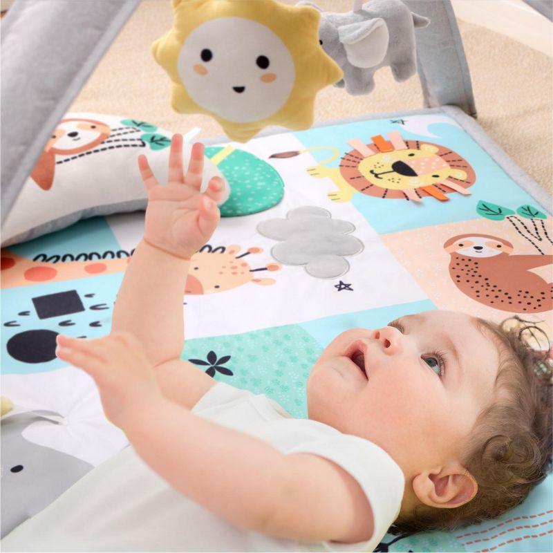 The Peanutshell Safari 123, 7-in-1 Activity Gym & Play Mat for Baby