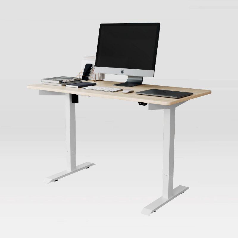 Ahniyah Adjustable Metal Base Standing Desk