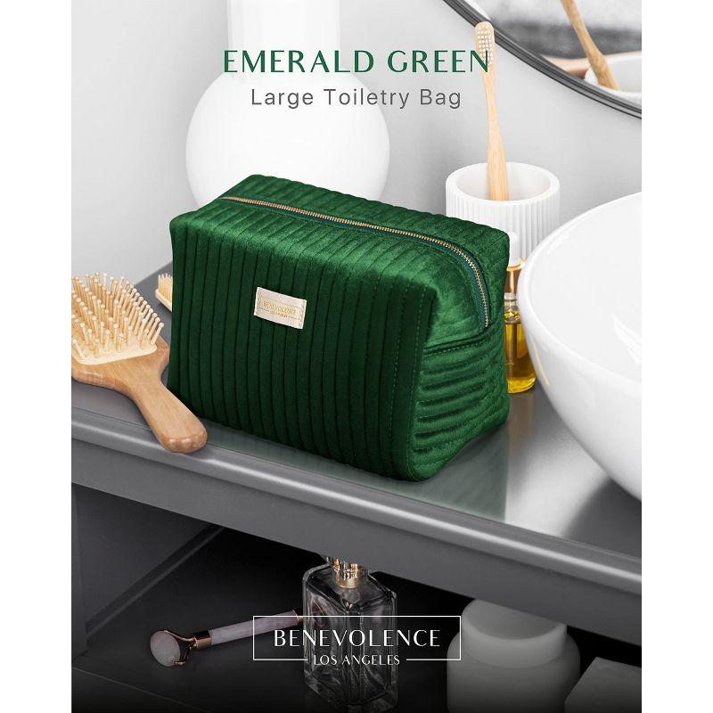 Benevolence LA Large Toiletry Bag - Emerald