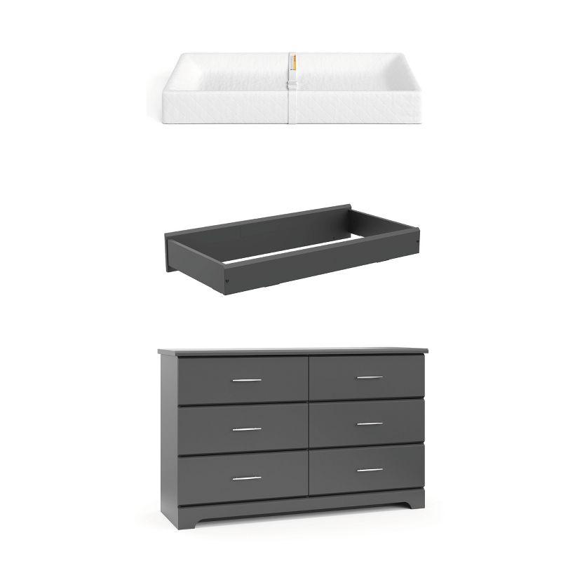 Brookside 6 Drawer Double Dresser