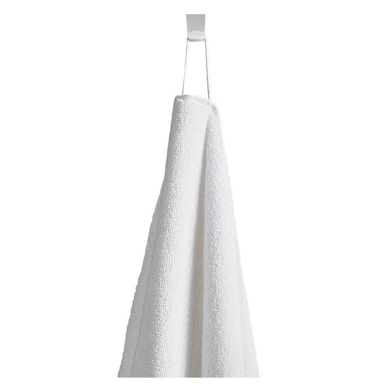 White Cotton Bamboo 6-Piece Towel Set