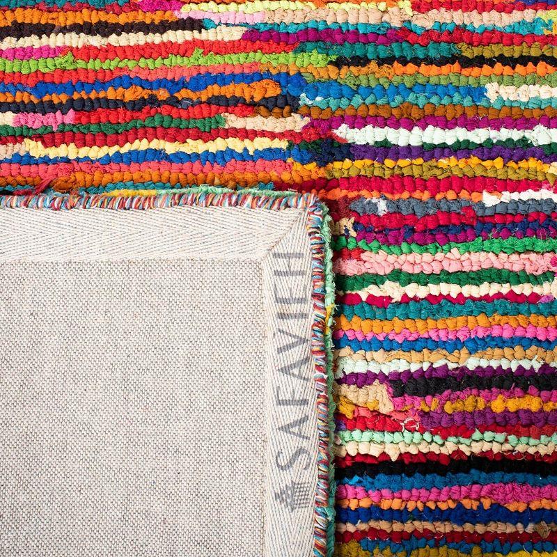 Nantucket Bliss Hand-Tufted Cotton Multicolor Square Rug