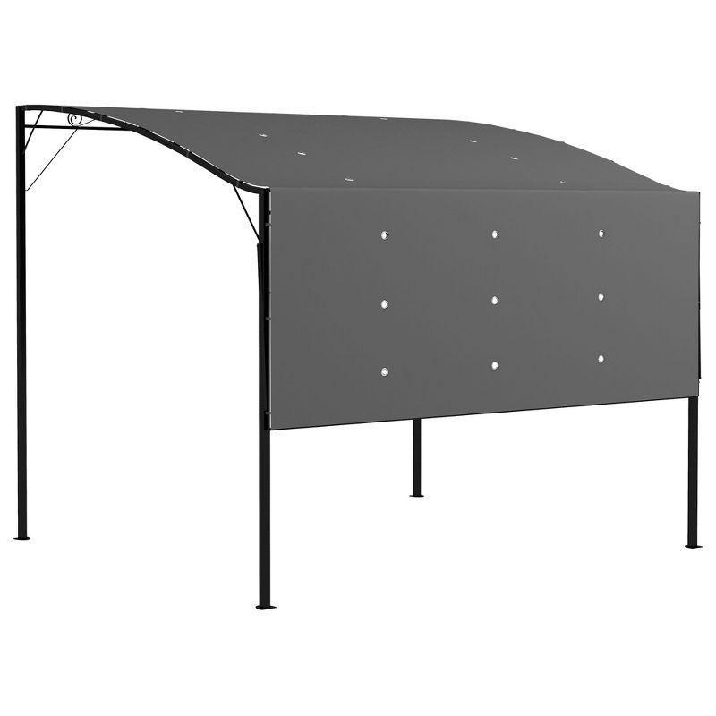 10 Ft. W x 8 Ft. D Steel Patio Gazebo