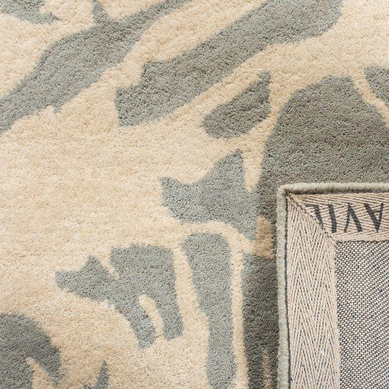 Bella BEL115 Hand Tufted Area Rug - Grey/Ivory - 4'x6' - Safavieh.