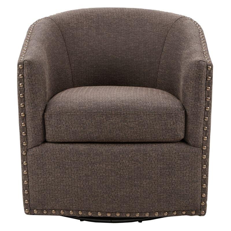 George Oliver Swivel Chair, Barrel Chair, Accent Chair, Living Room Single Chair