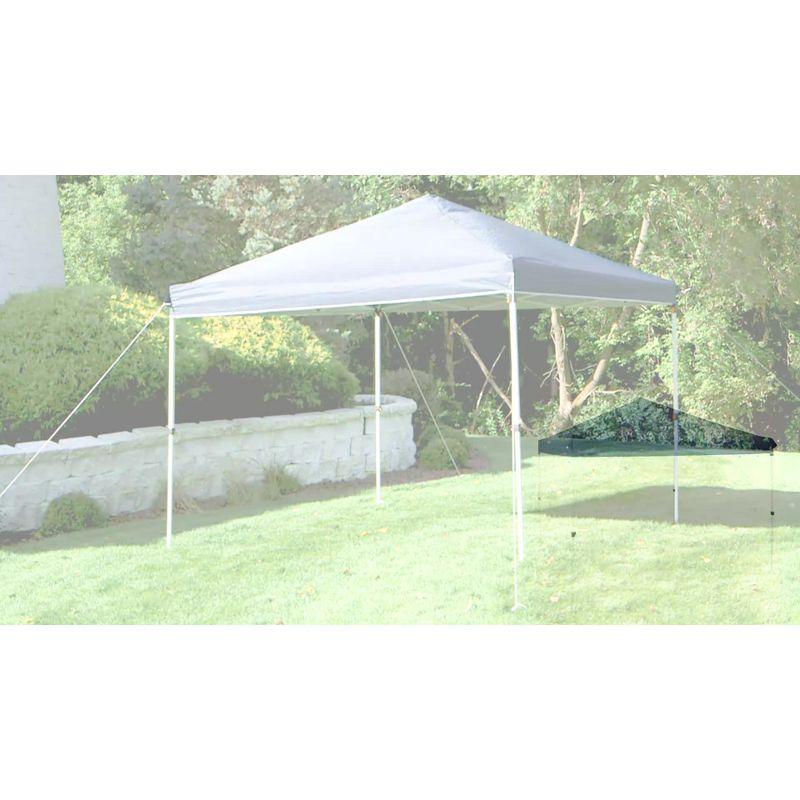 10 Ft. W x 10 Ft. D Metal Pop-Up Canopy