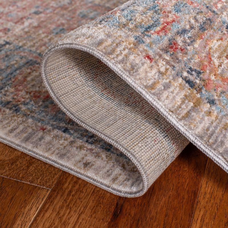 Kenitra KRA672 Power Loomed Area Rug - Ivory/Pink - 5'x8' - Safavieh.