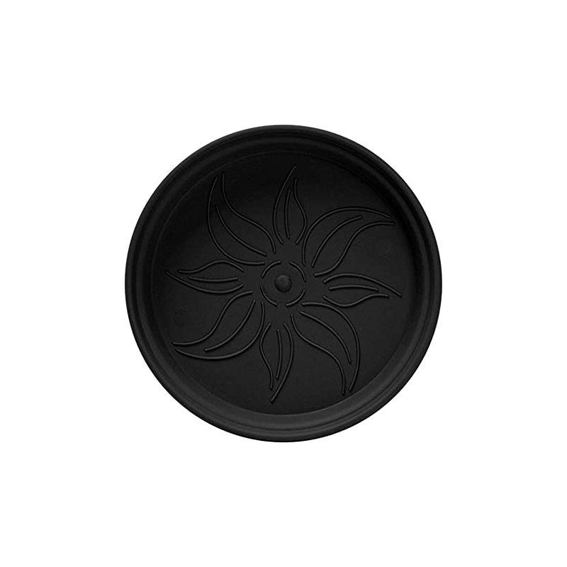 Mintra Garden Pots 4pk (Black, 11cm Diameter (4.3in))