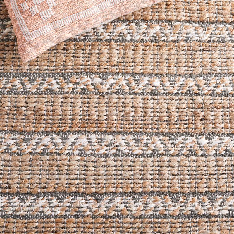 Natural Fiber NFB655 Power Loomed Area Rug - Olive/Natural - 3'x5' - Safavieh.