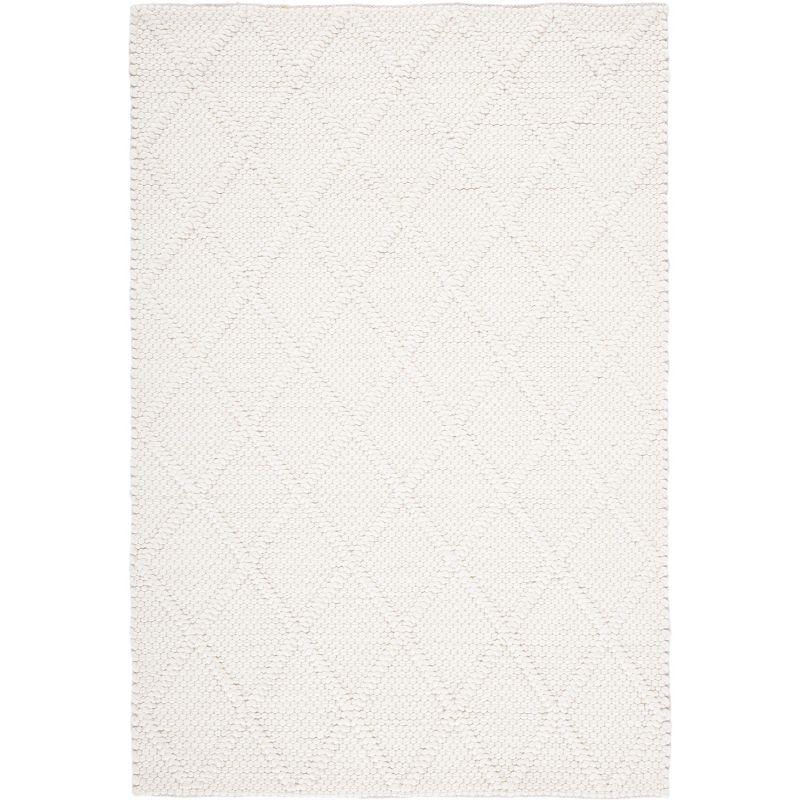 Natura NAT310 Hand Woven Area Rug - Ivory/Ivory - 4'x6' - Safavieh.