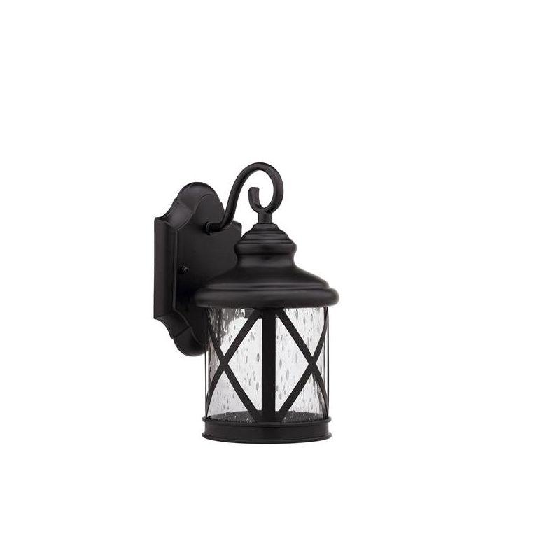 Chloe Lighting Milania Adora Transitional 1 Light Rubbed Bronze Outdoor Wall Sconce 16" Height
