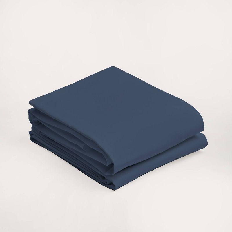 Purity Home Sustainable Organic 100% Cotton Breathable & Lightweight Deep Pocket Pillowcases