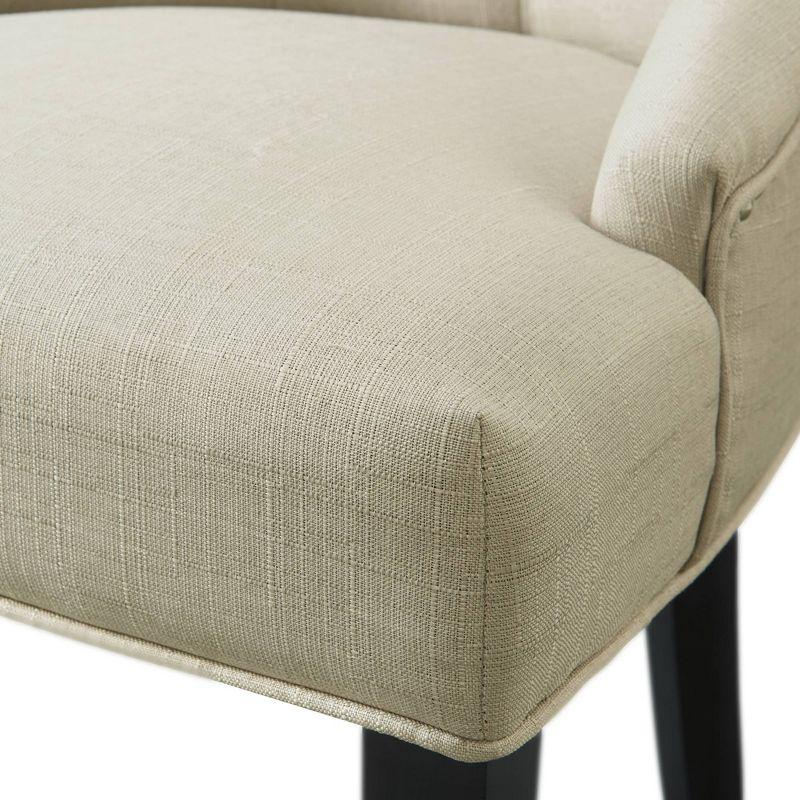 Set of 2 Haeys Tufted Upholstered Dining Armless Chairs - Alaterre Furniture