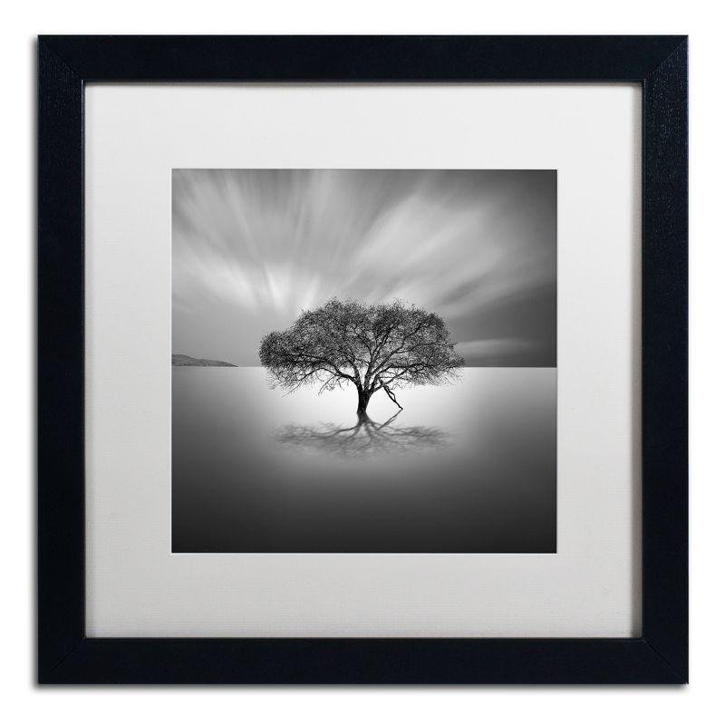Trademark Fine Art - Moises Levy 'Water Tree VIII' Matted Framed Art