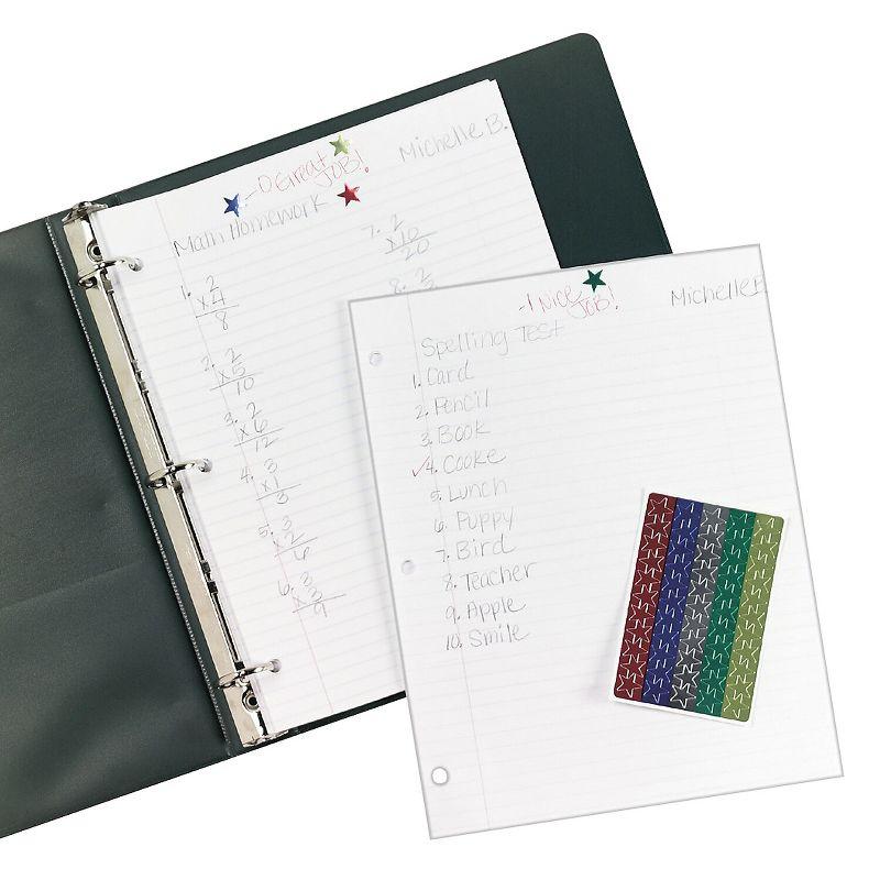 Avery Colored Foil Stars 1/2" dia Assorted Colors 440/Pack 06007