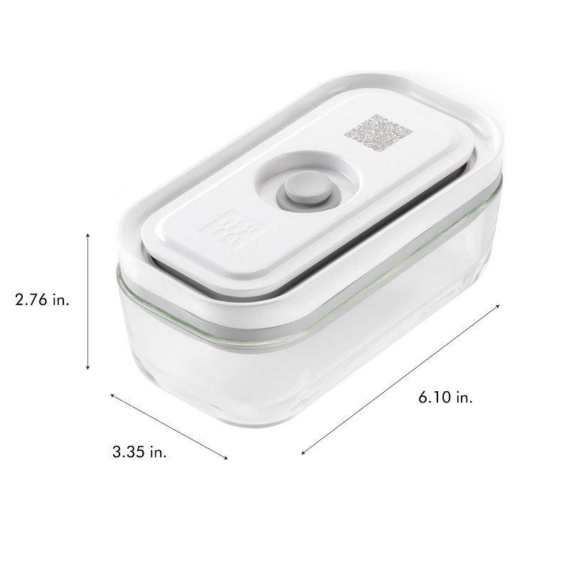 ZWILLING J.A. Henckels ZWILLING Fresh & Save 3-Piece Glass Food Storage Container, Meal Prep Container- Assorted Sizes