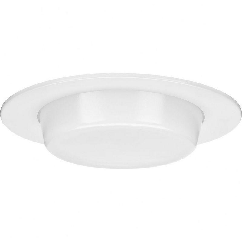 6" Recessed Drop Lensed Shower Trim With Frosted Glass Diffuser For 6 In. Housing