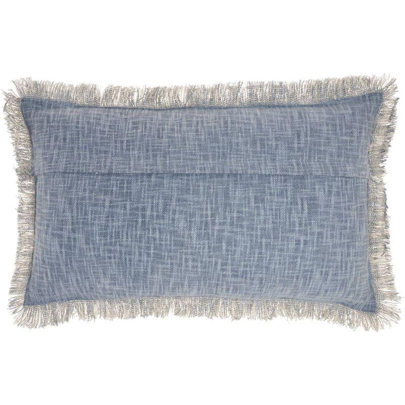 Printed Stonewash Throw Pillow - Nicole Curtis