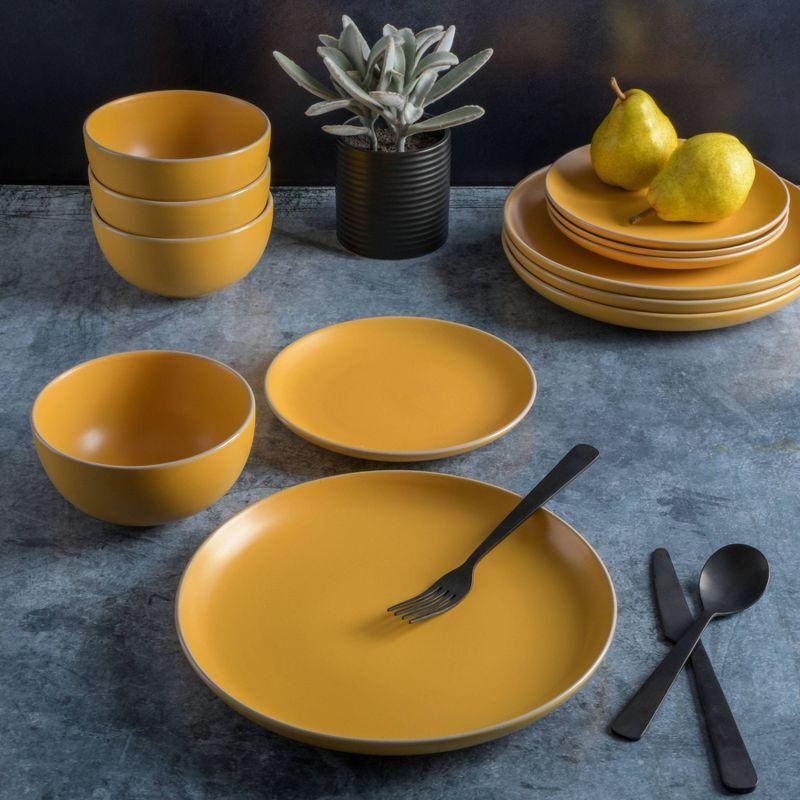 Rockaway 12 Piece Dinnerware Set