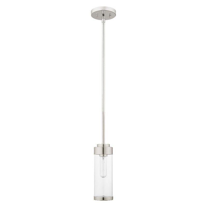 Livex Lighting Hillcrest 1 - Light Pendant in  Polished Chrome