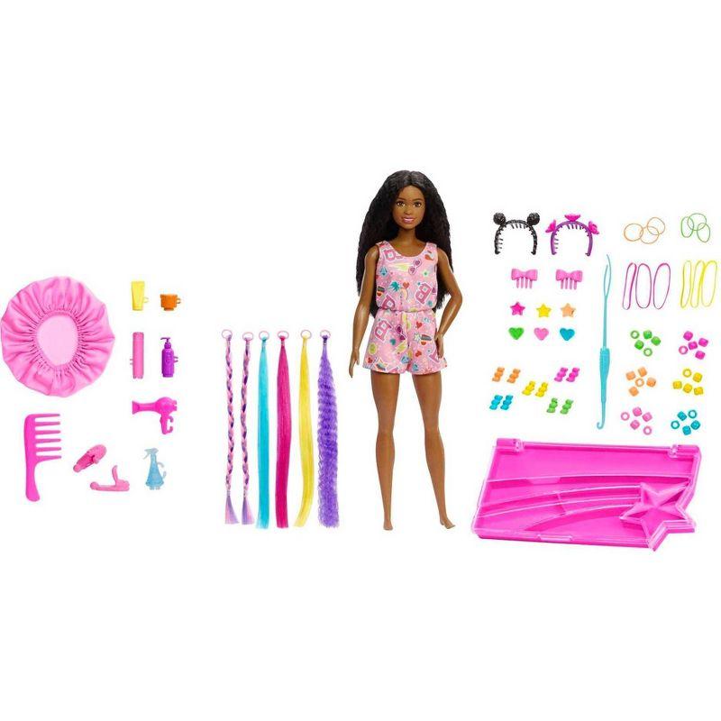 Barbie Brooklyn Doll Hair Styling Playset with Accessories