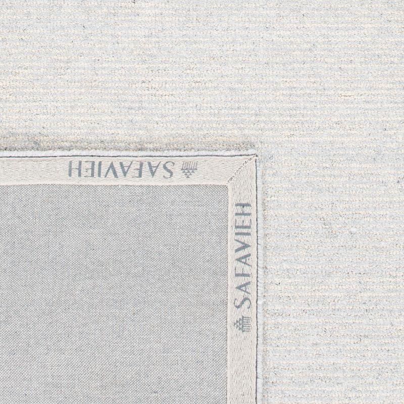 Himalaya HIM153 Hand Tufted Runner Rug - Silver - 2'3"x8' - Safavieh.