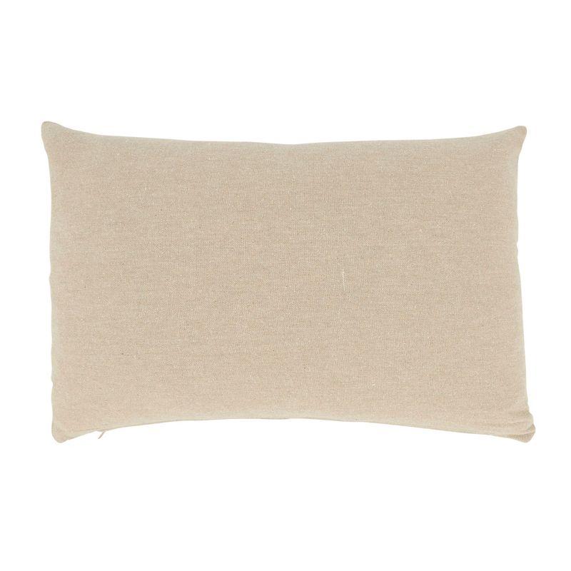 Saro Lifestyle Anchors of Adventure Down Filled Throw Pillow, Beige, 12"x18"