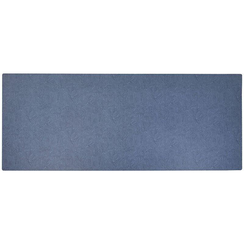 Drymate XL Under Sink Mat, Protective Cabinet Liner For Kitchen & Bathroom - Absorbent, Waterproof, Trimmable (24”x59”) (Borage Blue) (USA Made)