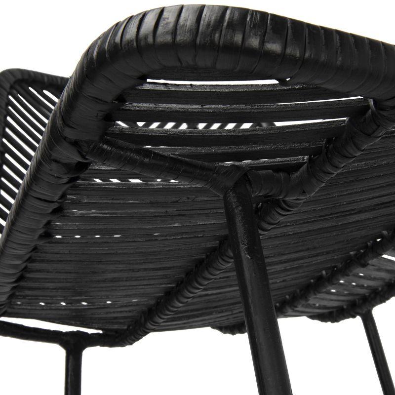 Storied Home Rattan Bar Stool