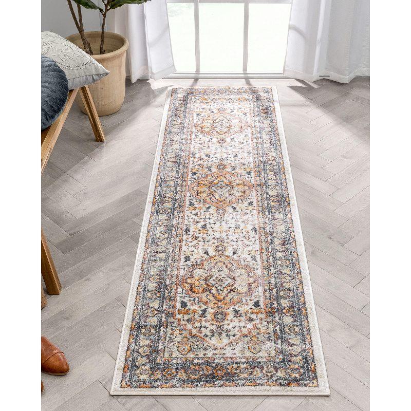 Rodeo Carno Multicolor Synthetic Bohemian Area Rug