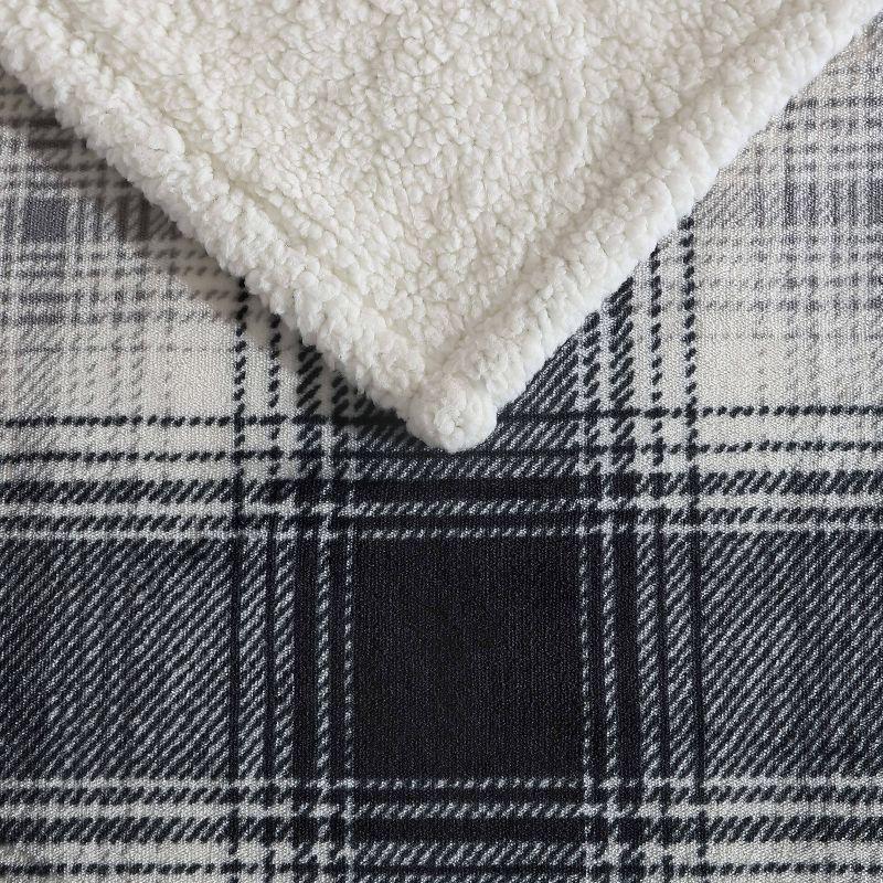 Eddie Bauer Eddie Bauer Printed Plush Fleece/Sherpa Throw Blankets