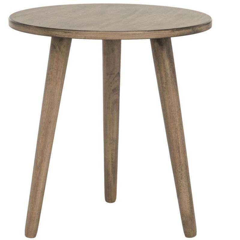Orion Round Accent Table - ACC5700B - Light Brown - Safavieh