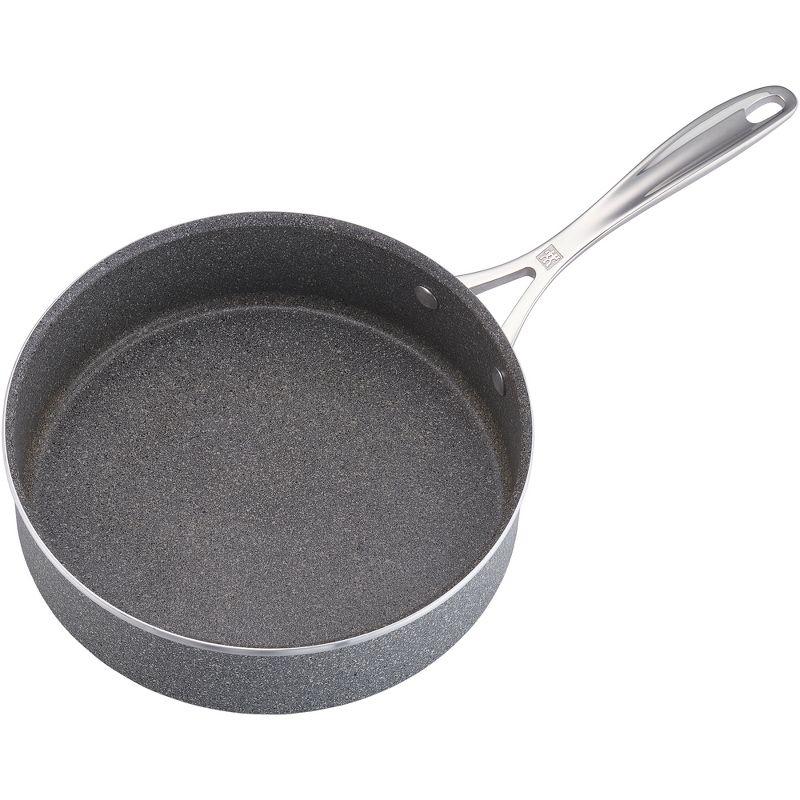 ZWILLING Vitale 3-qt Aluminum Nonstick Speckled Saute Pan with Lid