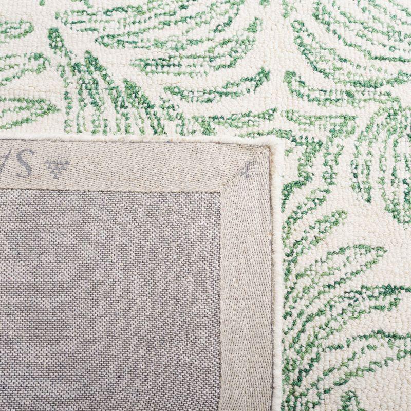 Jardin JAR728 Hand Tufted Area Rug - Ivory/Green - 5'x8' - Safavieh