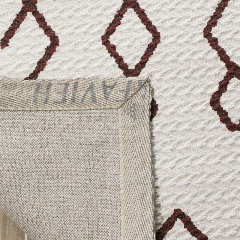 Cedar Brook CDR501 Loomed Indoor Area Rug - Ivory/Rust - 8'x10' - Safavieh