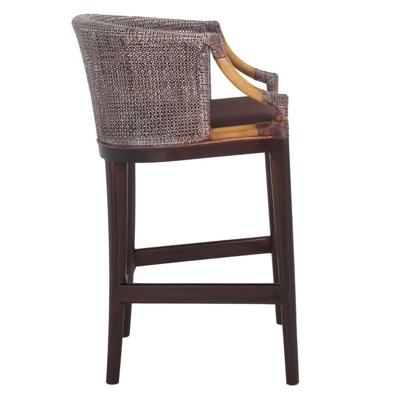Brando Counter Stool - BST4000 - Brown/Brown - Safavieh