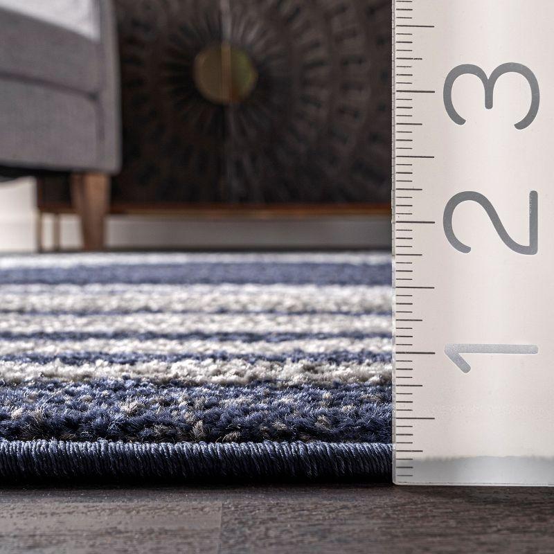Nuloom Starfish Animal Print 5x8 Indoor Area Rug for Living Room Bedroom Dining Room Kitchen, Blue/Grey