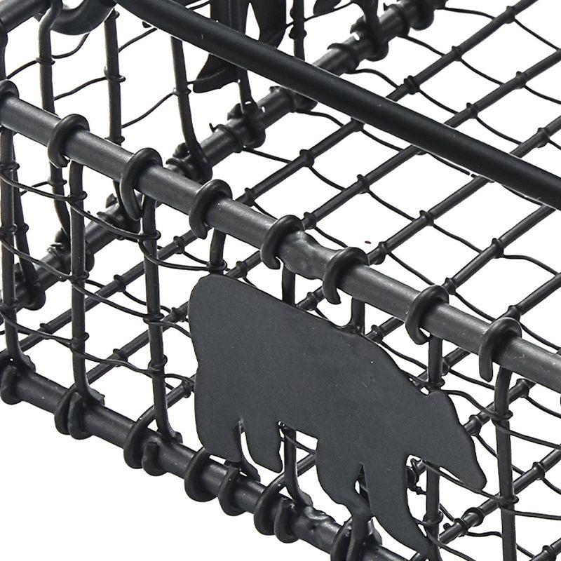 Park Designs Lodge Black Bear Wire Beverage Napkin Holder