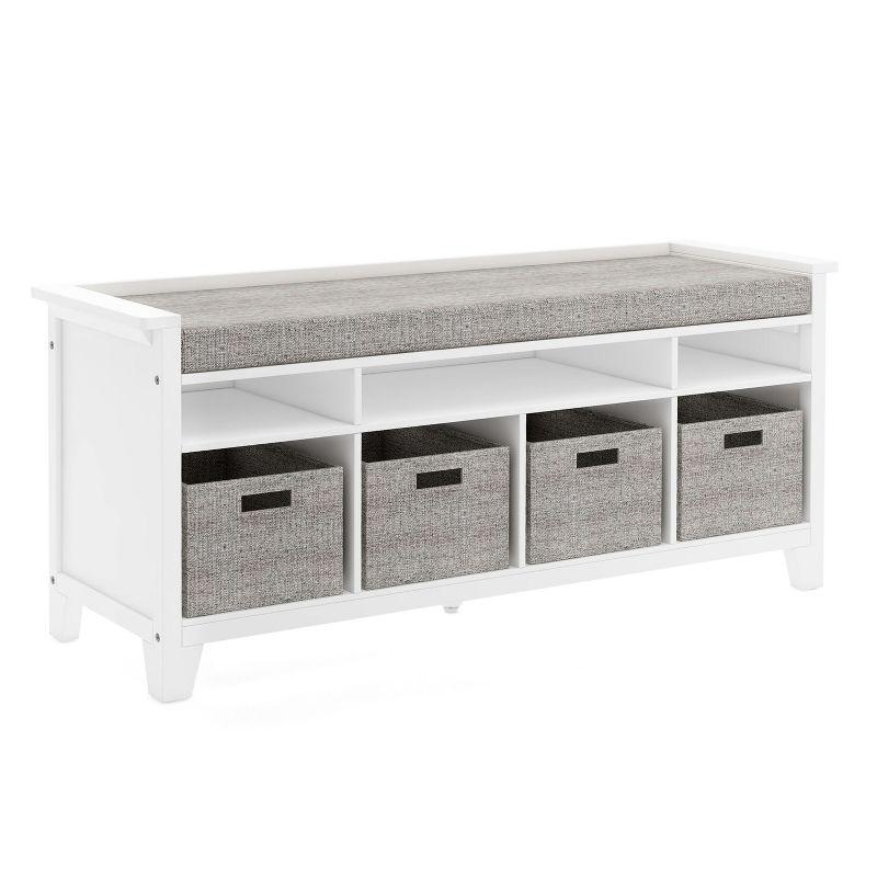 Martha Stewart Living & Learning Kids Storage Bench with Shelves