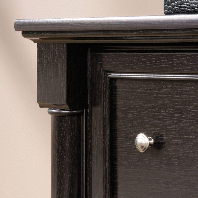 Sauder Palladia Lateral File Cabinet Wind Oak: Mid-Century Modern, 2-Drawer, Particle Board, 29.606"H