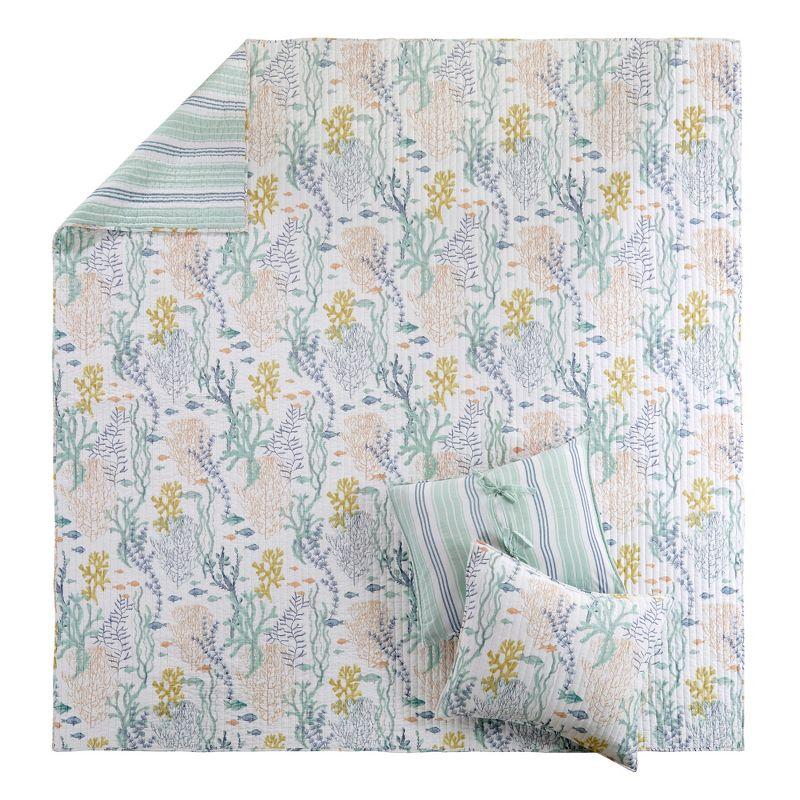 Ocean Meadow King Quilt Set - Levtex Home
